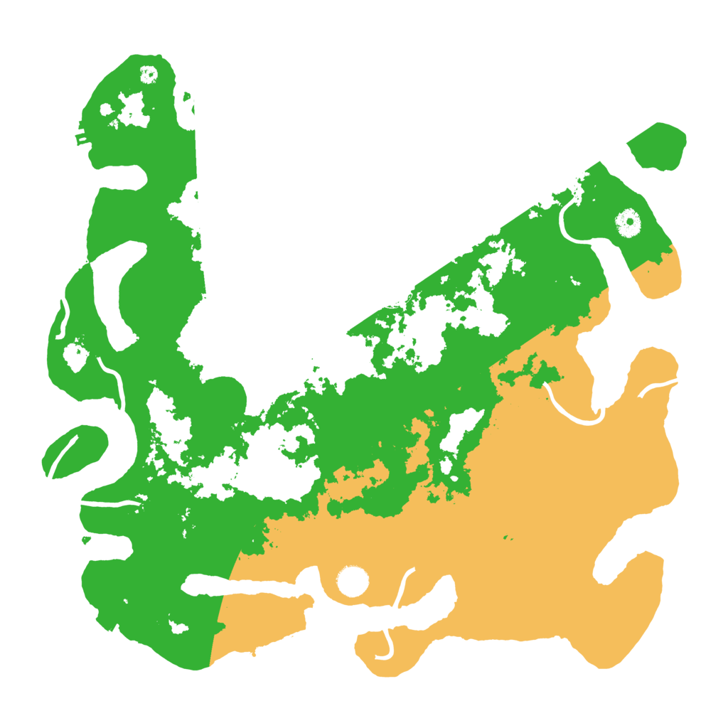 Biome Rust Map: Procedural Map, Size: 4100, Seed: 38168765