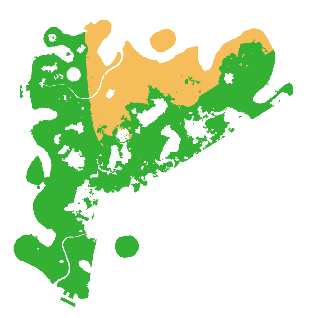 Biome Rust Map: Procedural Map, Size: 4000, Seed: 777356