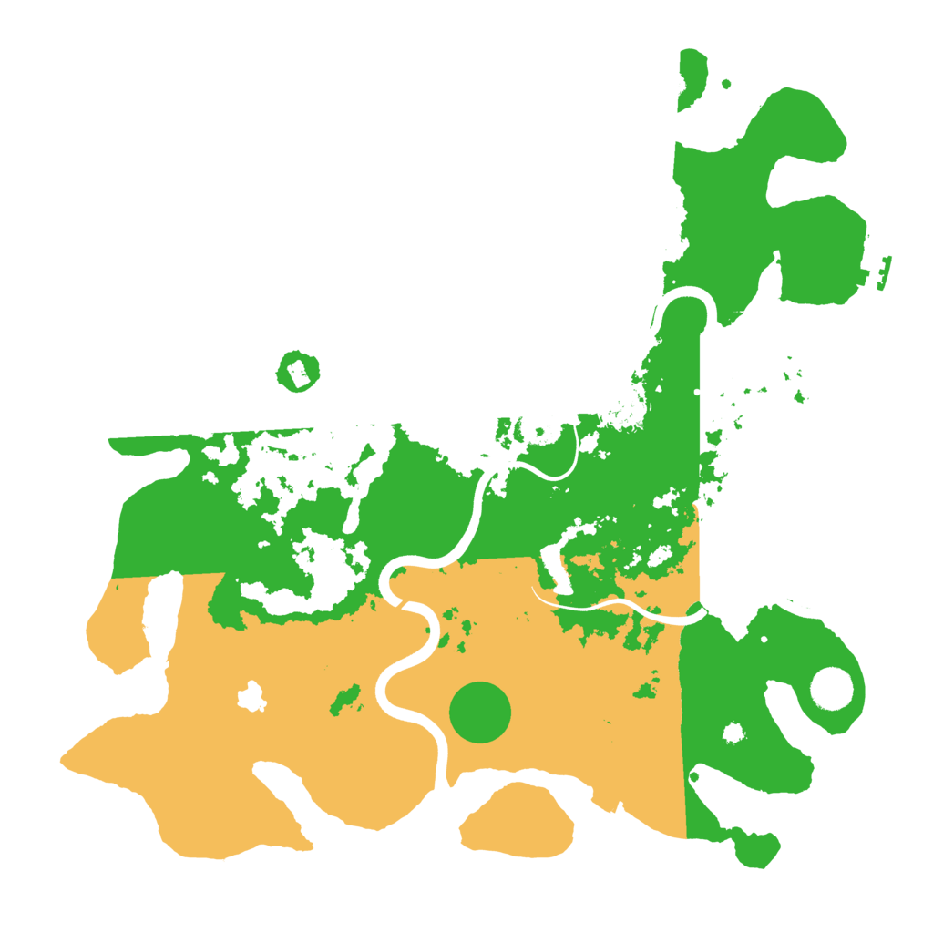 Biome Rust Map: Procedural Map, Size: 4000, Seed: 44393296
