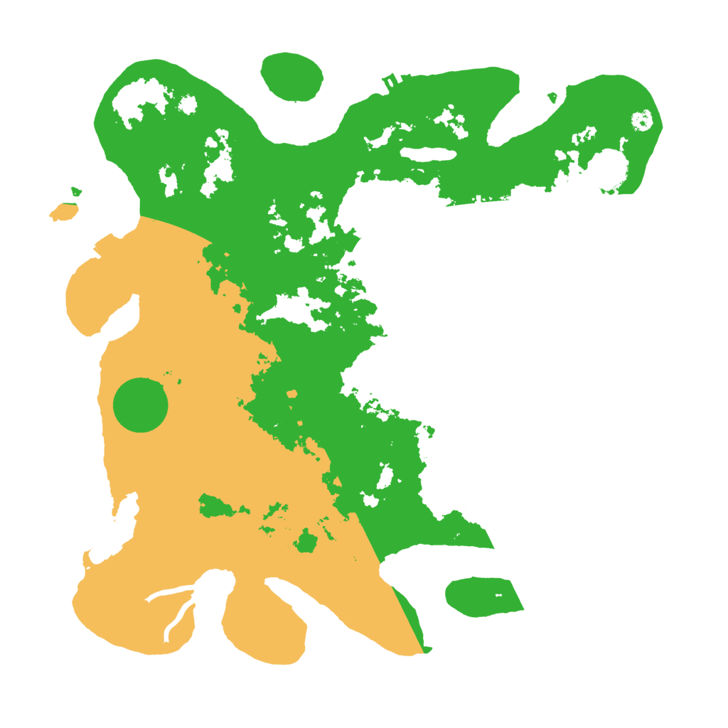 Biome Rust Map: Procedural Map, Size: 3500, Seed: 16316610