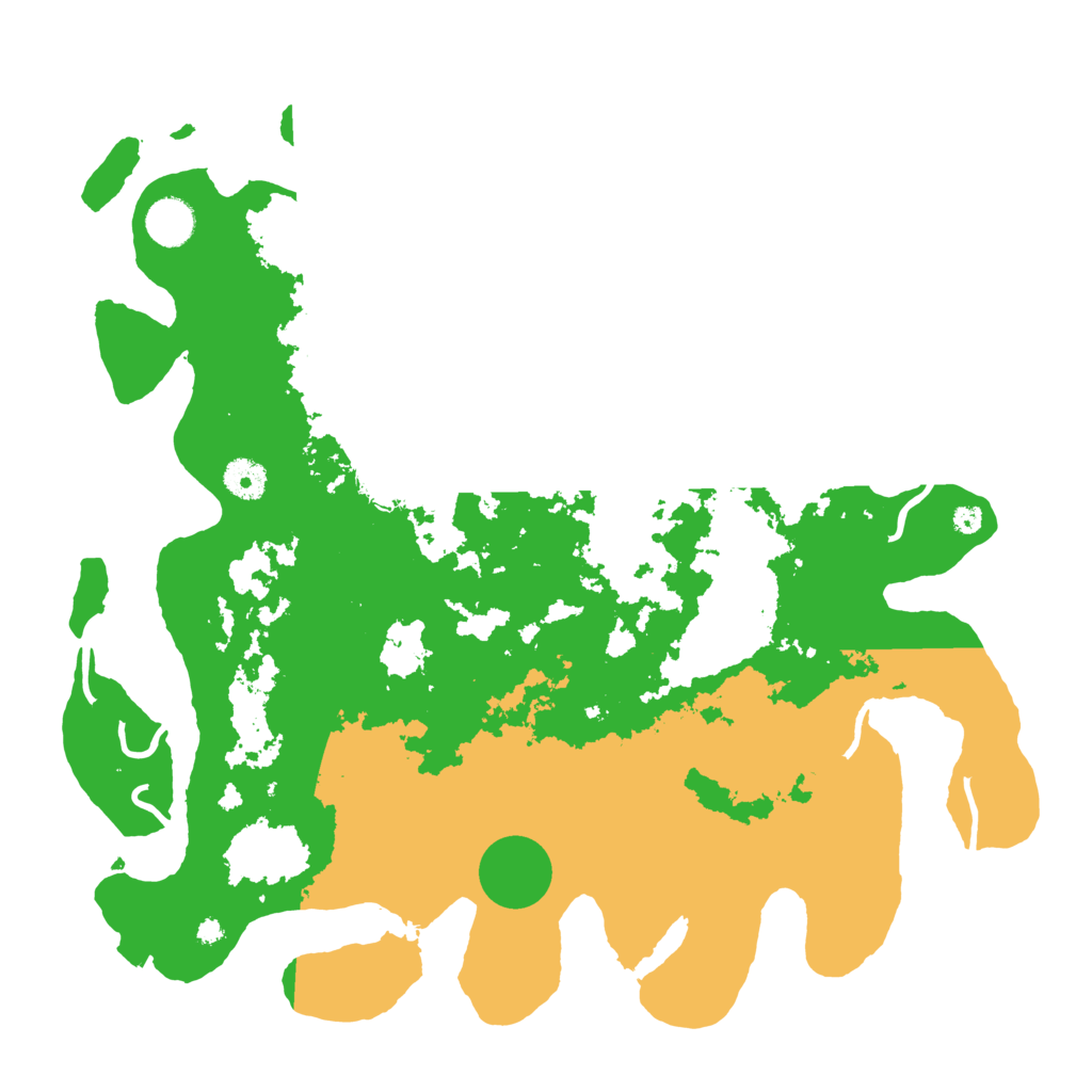 Biome Rust Map: Procedural Map, Size: 3950, Seed: 39246248
