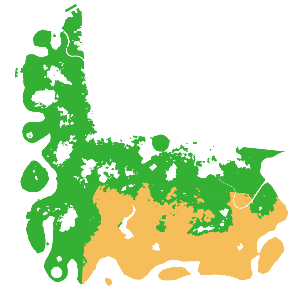 Biome Rust Map: Procedural Map, Size: 4800, Seed: 898253247