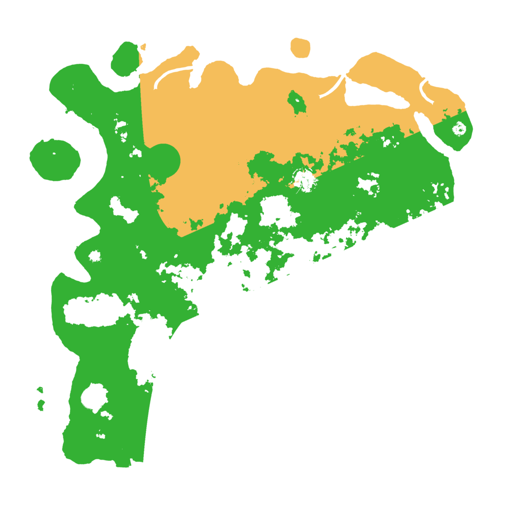 Biome Rust Map: Procedural Map, Size: 4000, Seed: 63911