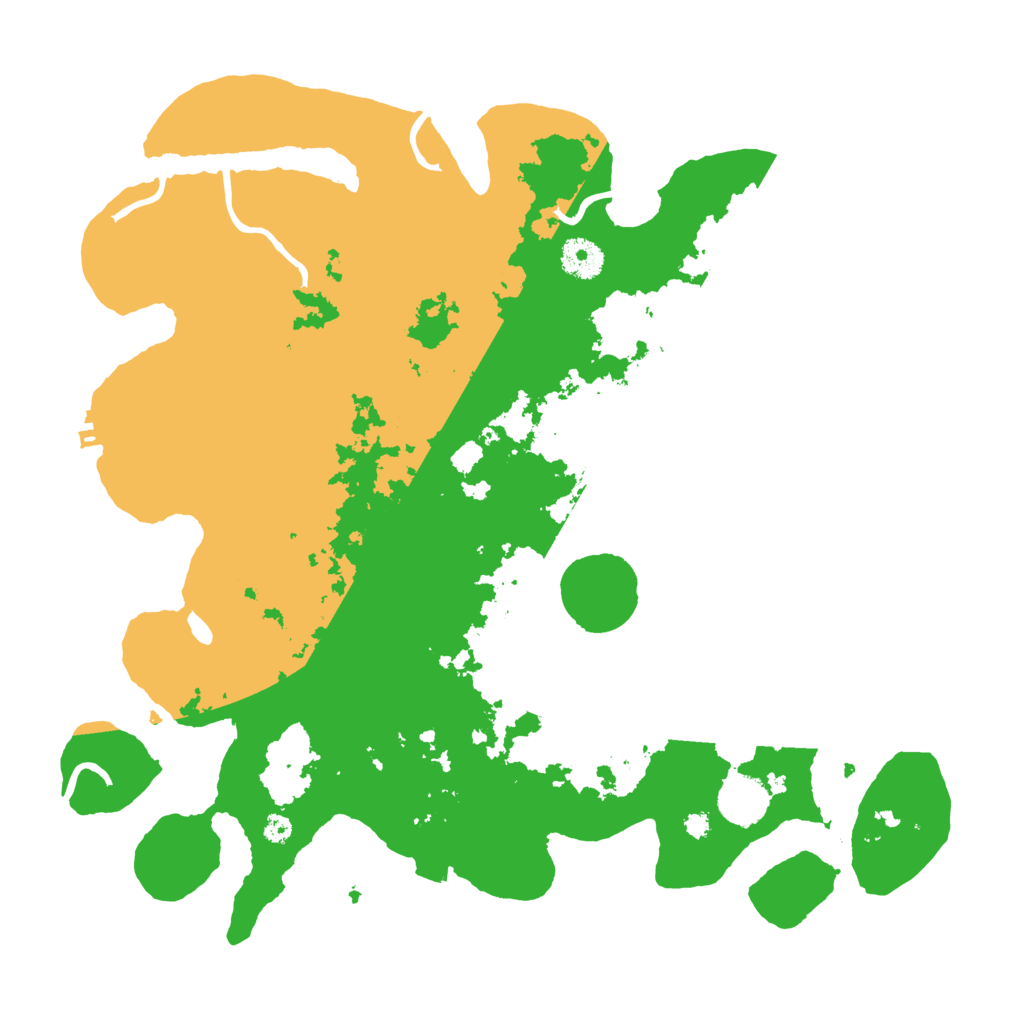 Biome Rust Map: Procedural Map, Size: 3700, Seed: 227273488