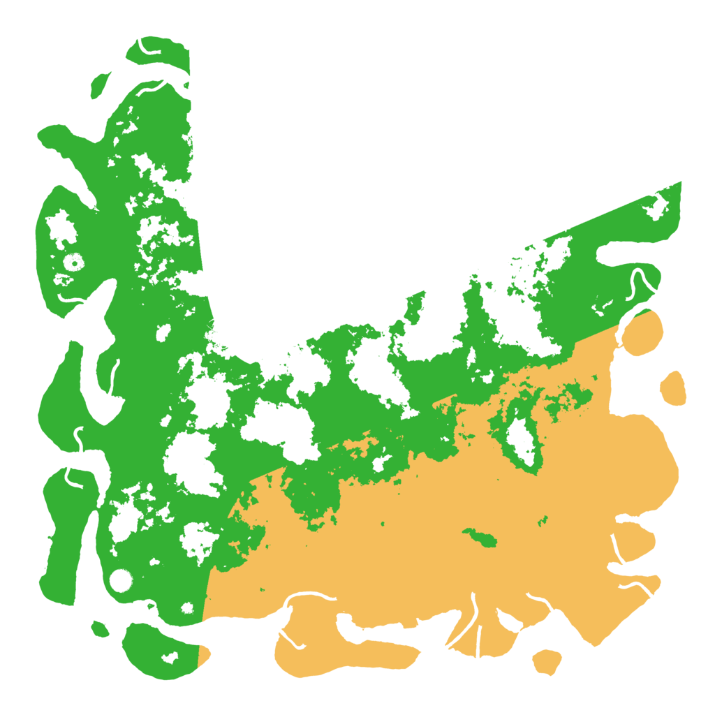 Biome Rust Map: Procedural Map, Size: 5500, Seed: 5271271