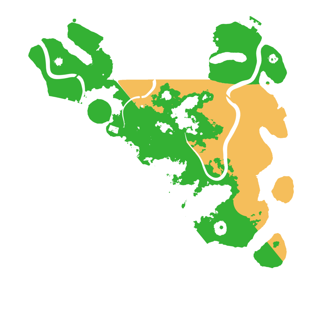 Biome Rust Map: Procedural Map, Size: 3500, Seed: 1698385901