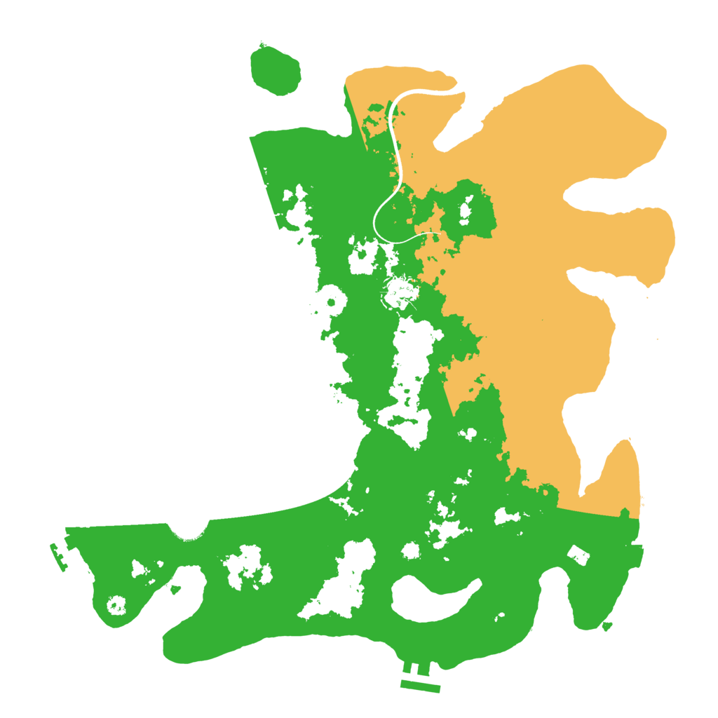 Biome Rust Map: Procedural Map, Size: 3650, Seed: 60203855