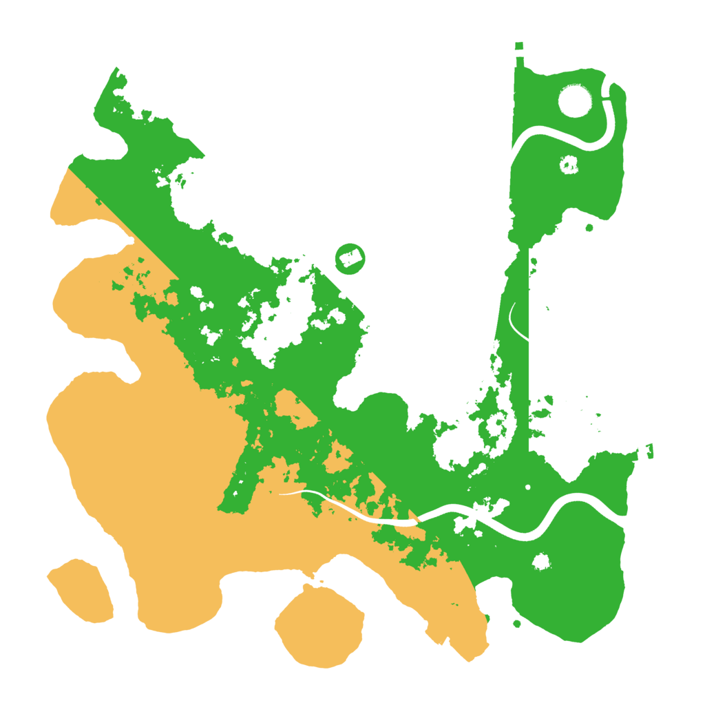Biome Rust Map: Procedural Map, Size: 3750, Seed: 36305833