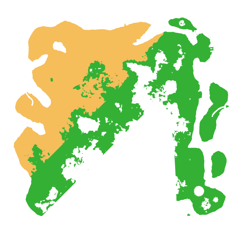 Biome Rust Map: Procedural Map, Size: 4200, Seed: 55634322