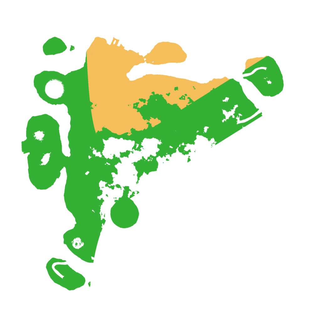 Biome Rust Map: Procedural Map, Size: 3000, Seed: 349527446