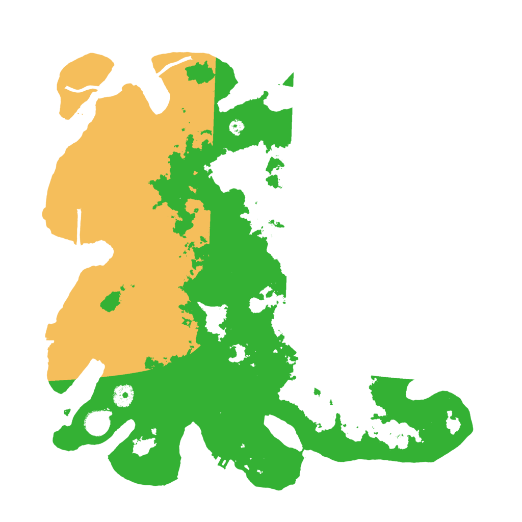 Biome Rust Map: Procedural Map, Size: 3650, Seed: 73356329