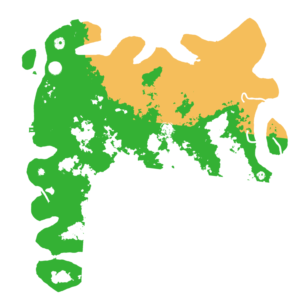 Biome Rust Map: Procedural Map, Size: 4000, Seed: 86366648