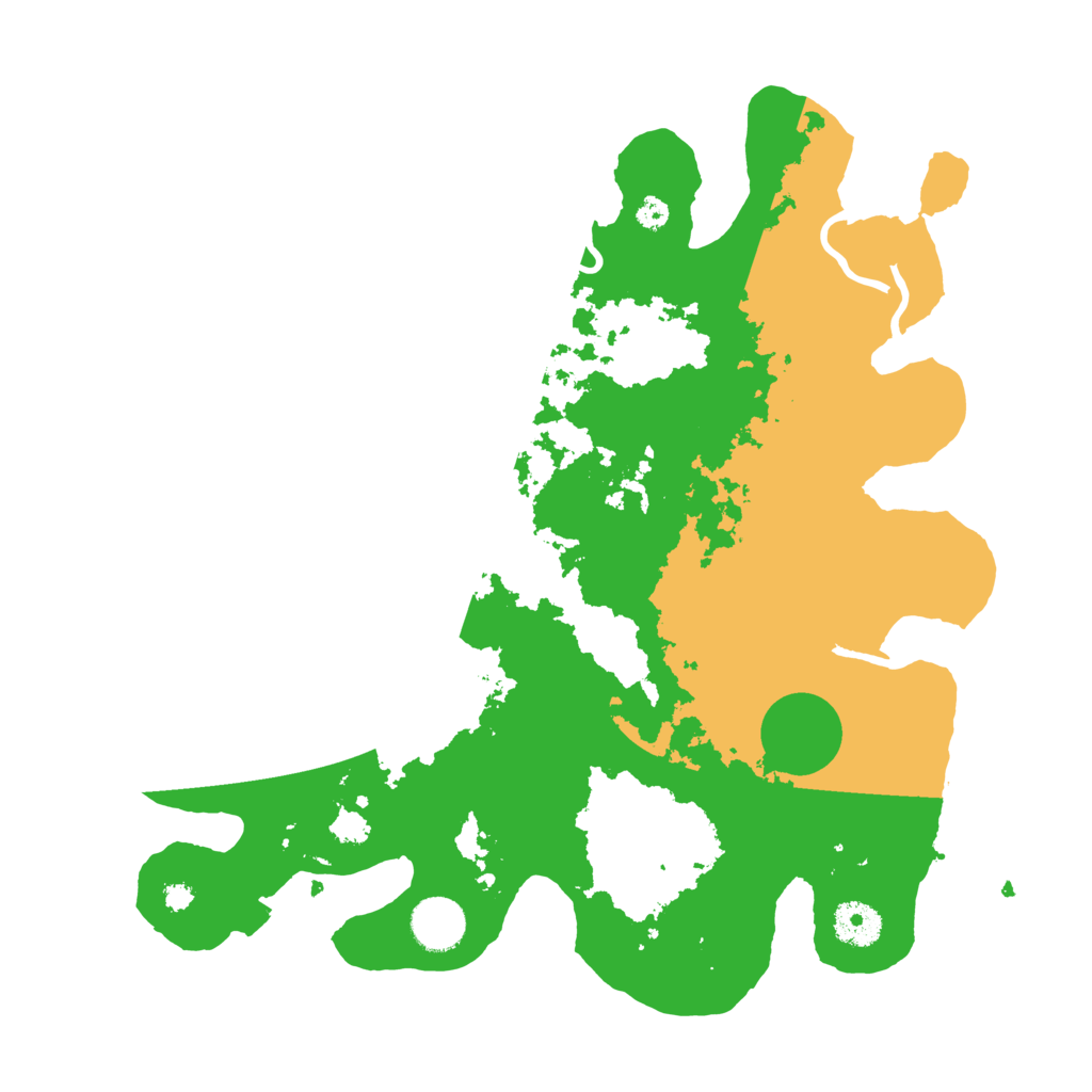 Biome Rust Map: Procedural Map, Size: 3550, Seed: 6325073