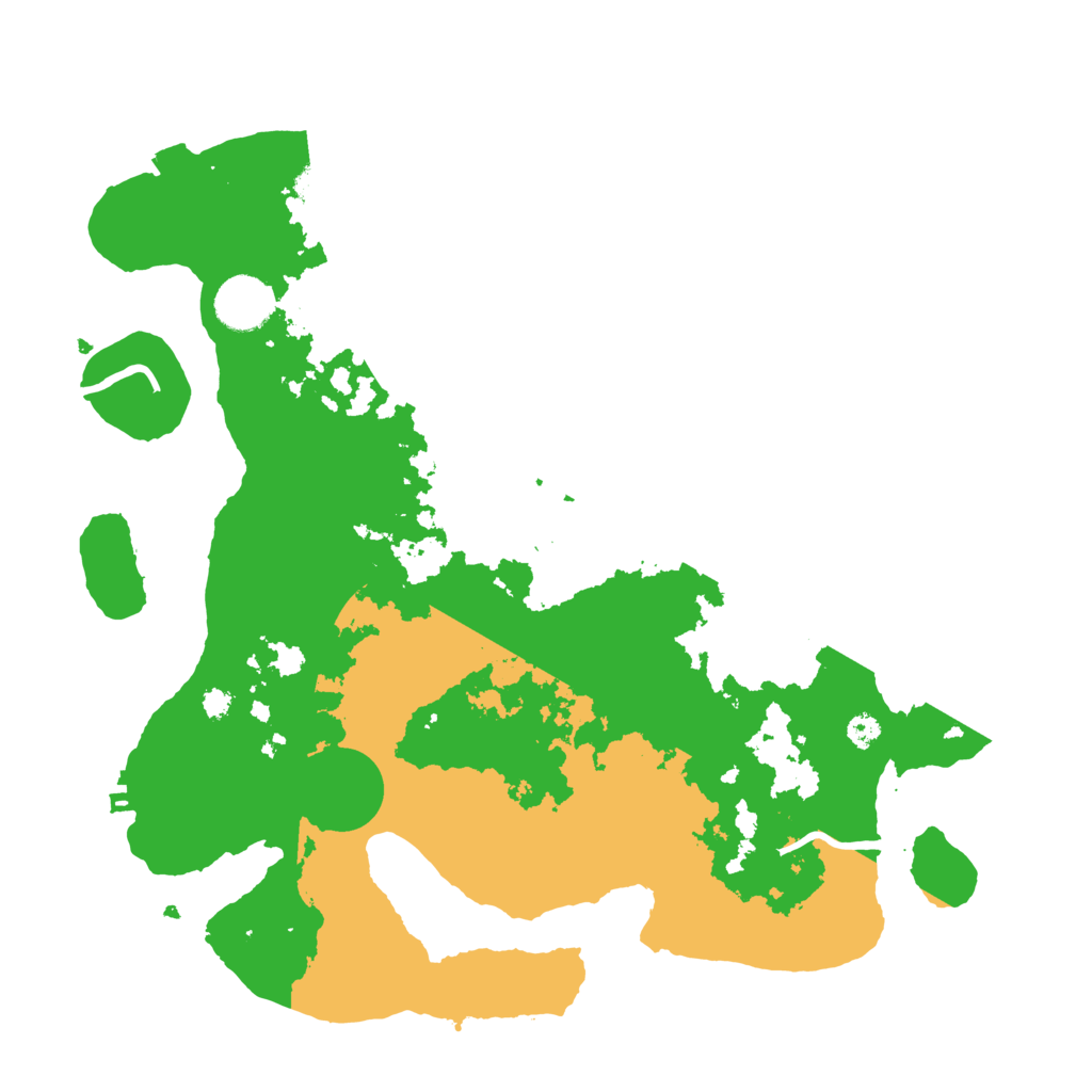 Biome Rust Map: Procedural Map, Size: 3450, Seed: 45475478