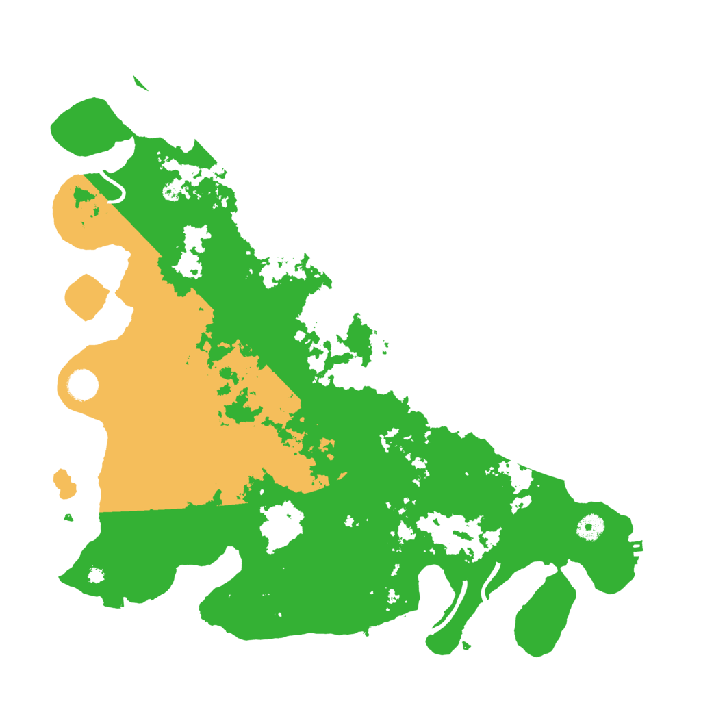 Biome Rust Map: Procedural Map, Size: 4000, Seed: 69819950