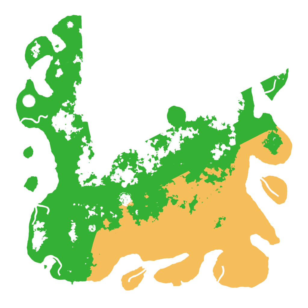 Biome Rust Map: Procedural Map, Size: 4300, Seed: 36323276