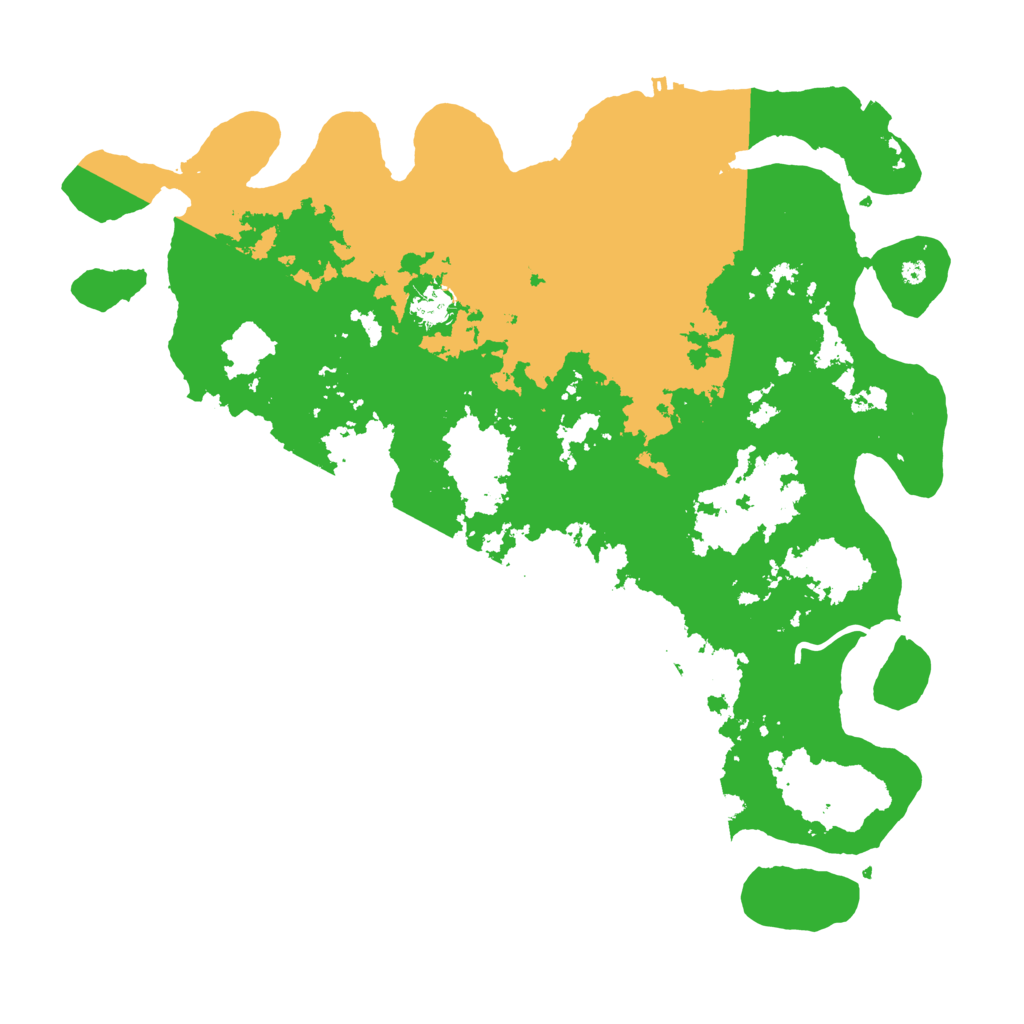 Biome Rust Map: Procedural Map, Size: 4300, Seed: 32139377