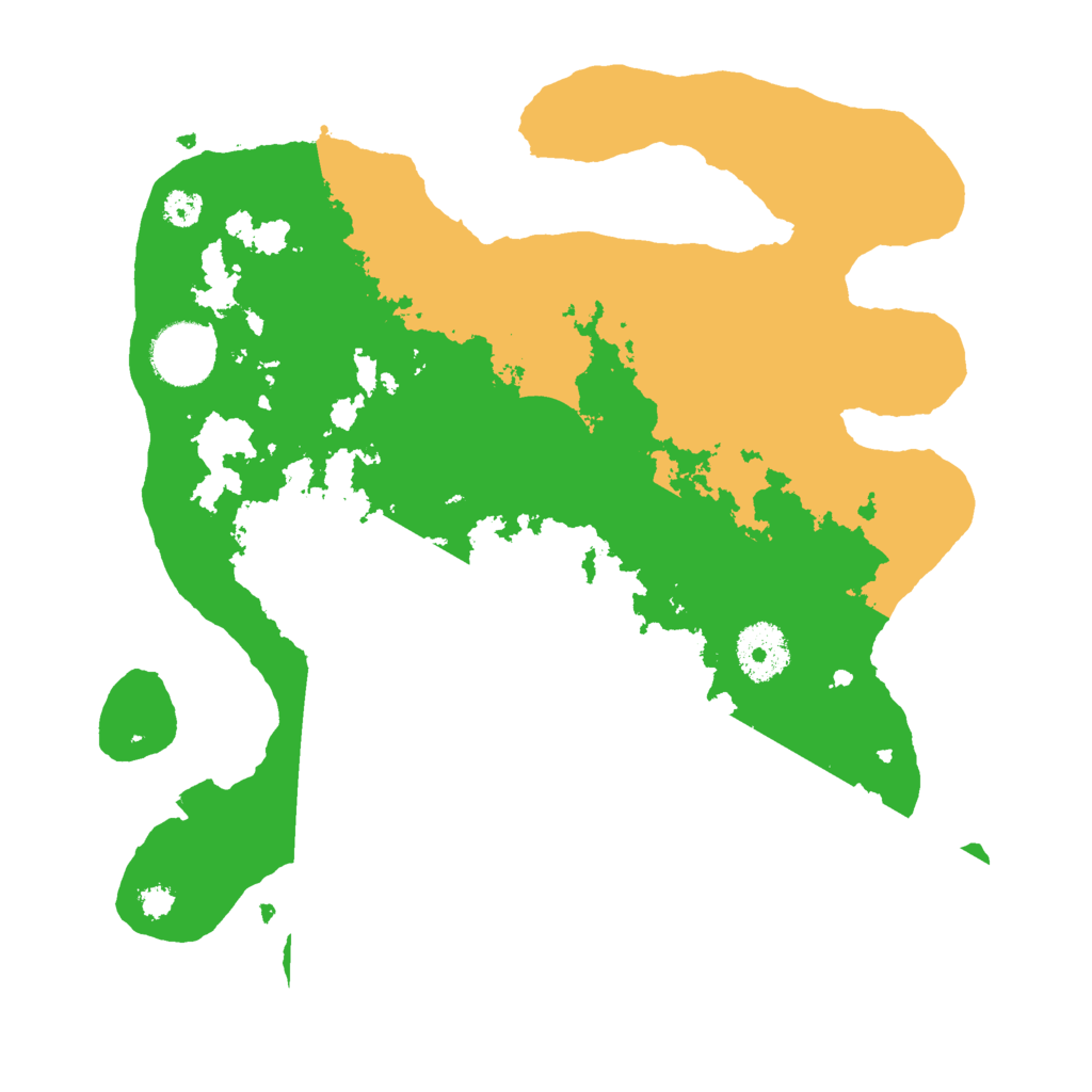 Biome Rust Map: Procedural Map, Size: 3000, Seed: 1551251