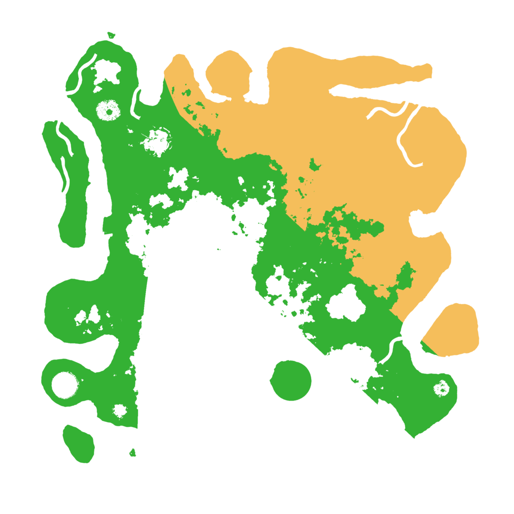 Biome Rust Map: Procedural Map, Size: 3450, Seed: 43469685