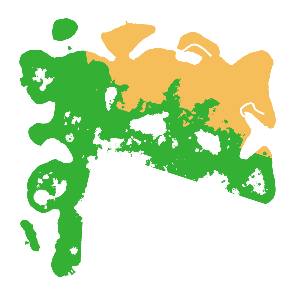 Biome Rust Map: Procedural Map, Size: 3700, Seed: 8353879