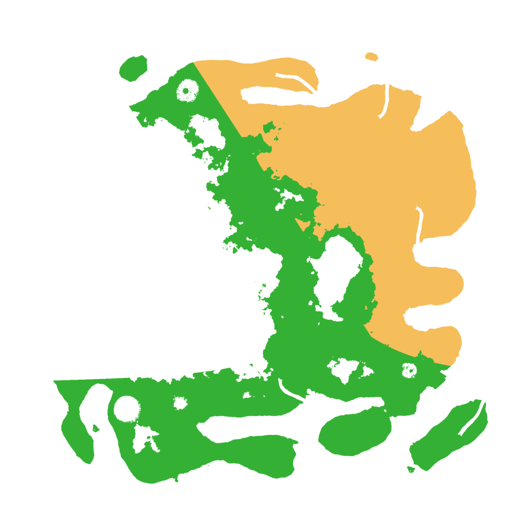 Biome Rust Map: Procedural Map, Size: 3500, Seed: 959845880