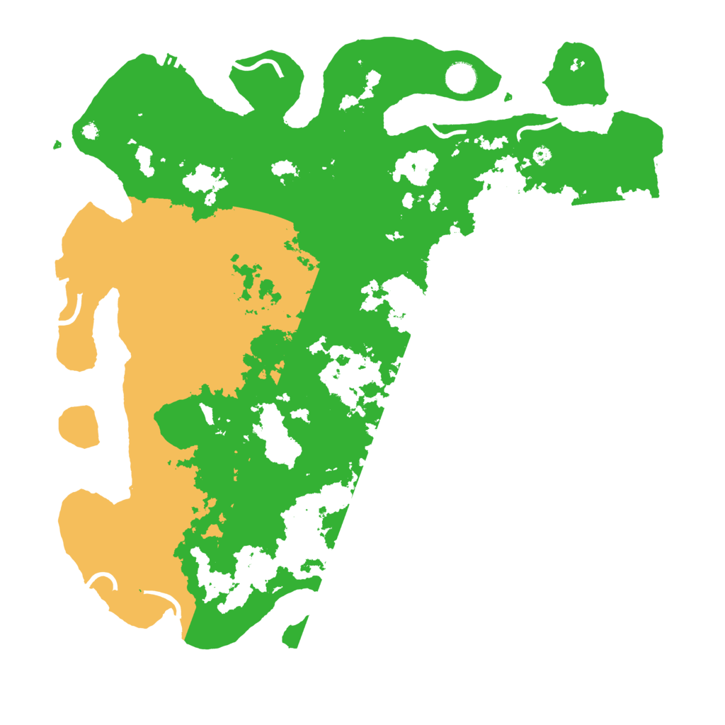 Biome Rust Map: Procedural Map, Size: 4100, Seed: 13221723