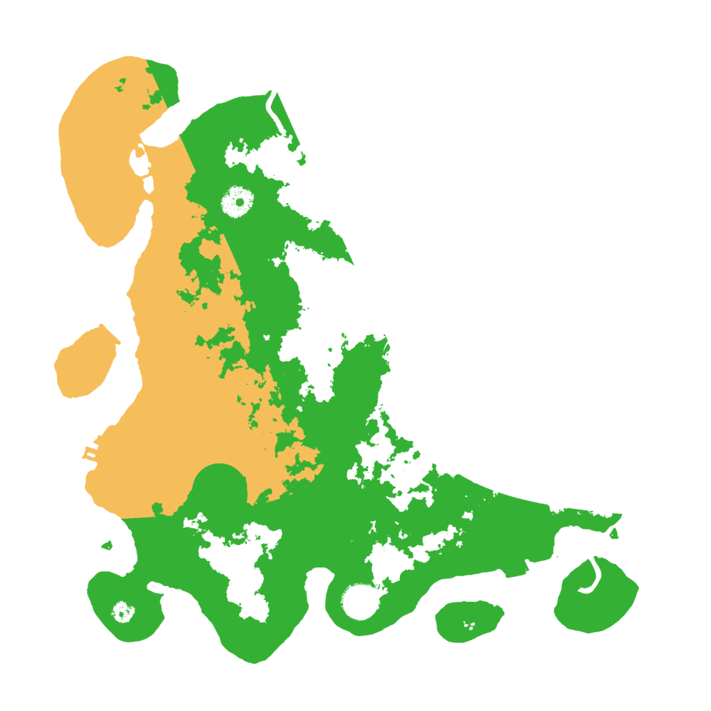 Biome Rust Map: Procedural Map, Size: 3450, Seed: 90476191