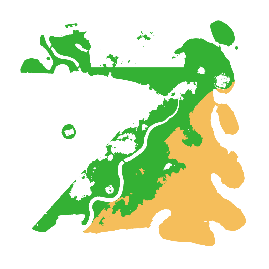 Biome Rust Map: Procedural Map, Size: 3250, Seed: 322801928