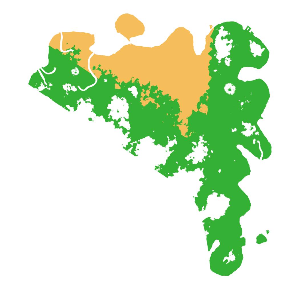 Biome Rust Map: Procedural Map, Size: 3950, Seed: 92780317