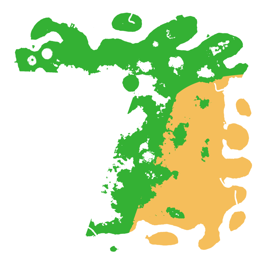 Biome Rust Map: Procedural Map, Size: 4400, Seed: 81267803