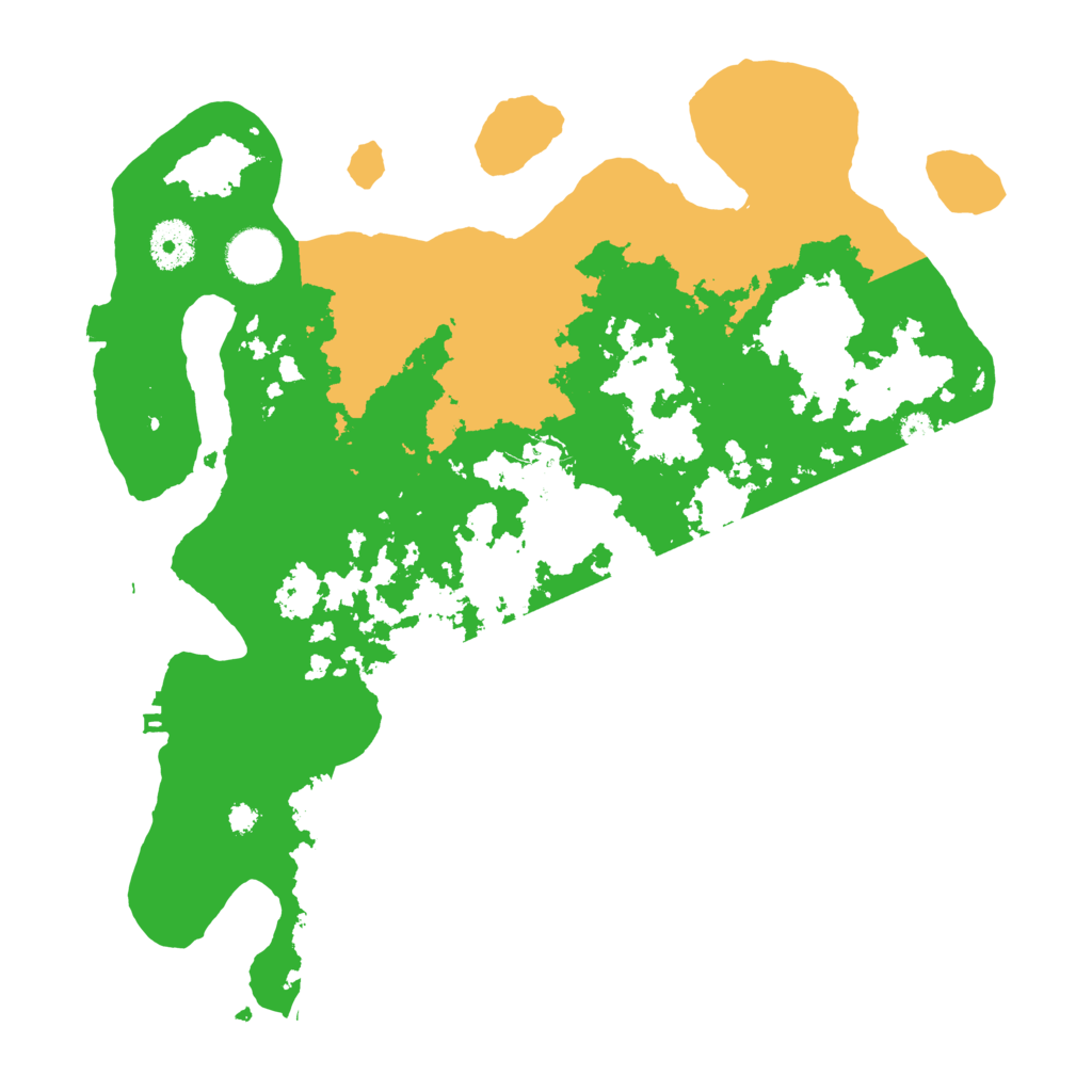 Biome Rust Map: Procedural Map, Size: 3450, Seed: 50009497