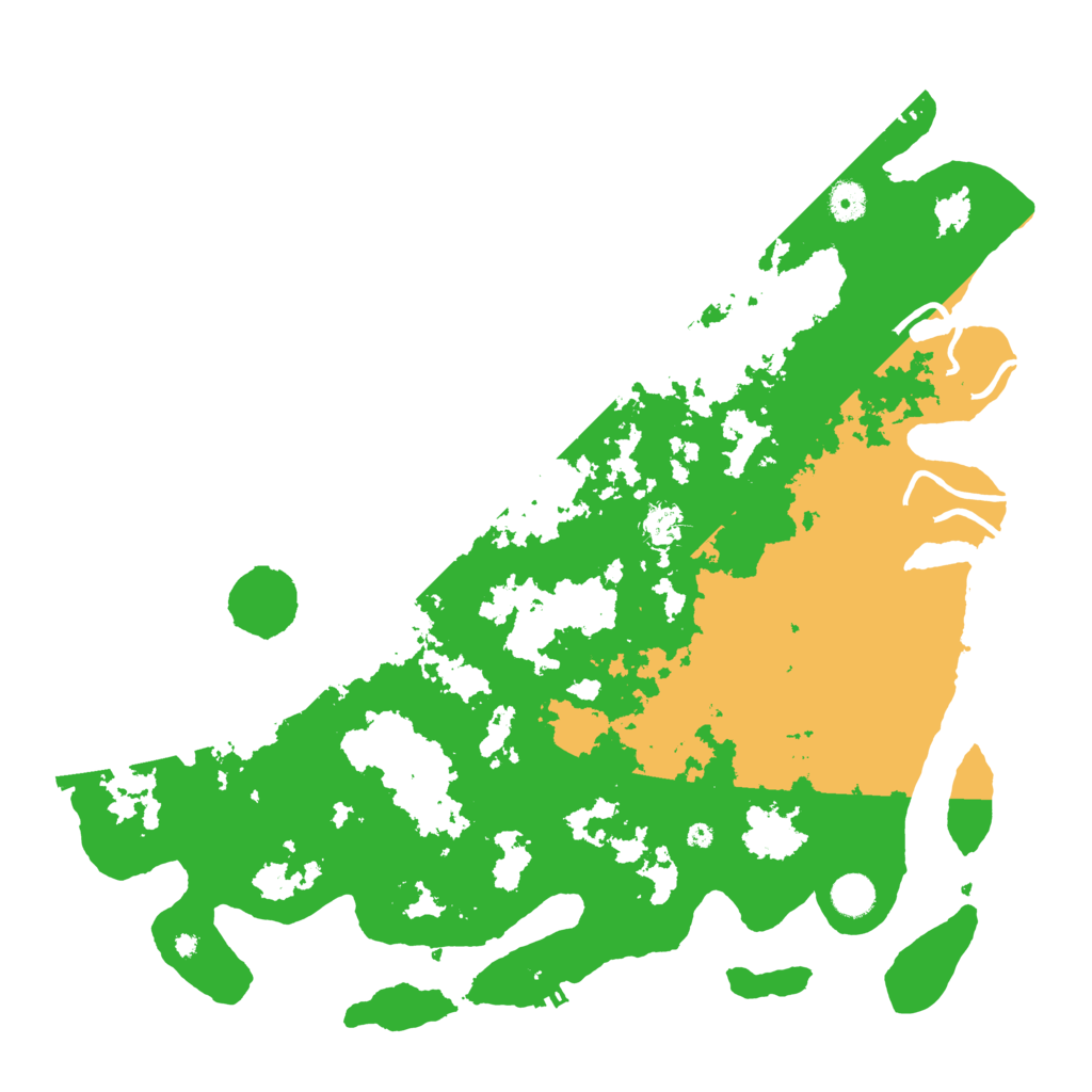 Biome Rust Map: Procedural Map, Size: 4400, Seed: 49629702