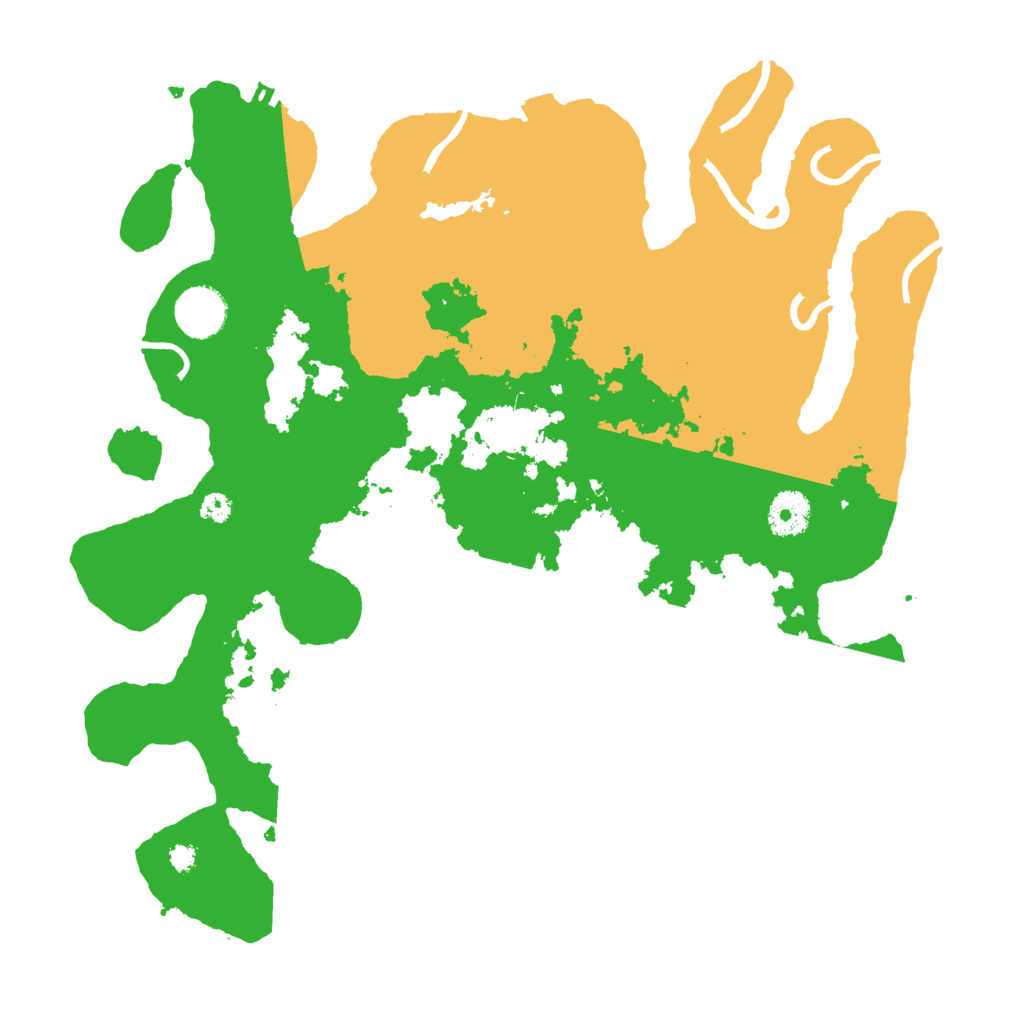 Biome Rust Map: Procedural Map, Size: 3500, Seed: 506516801