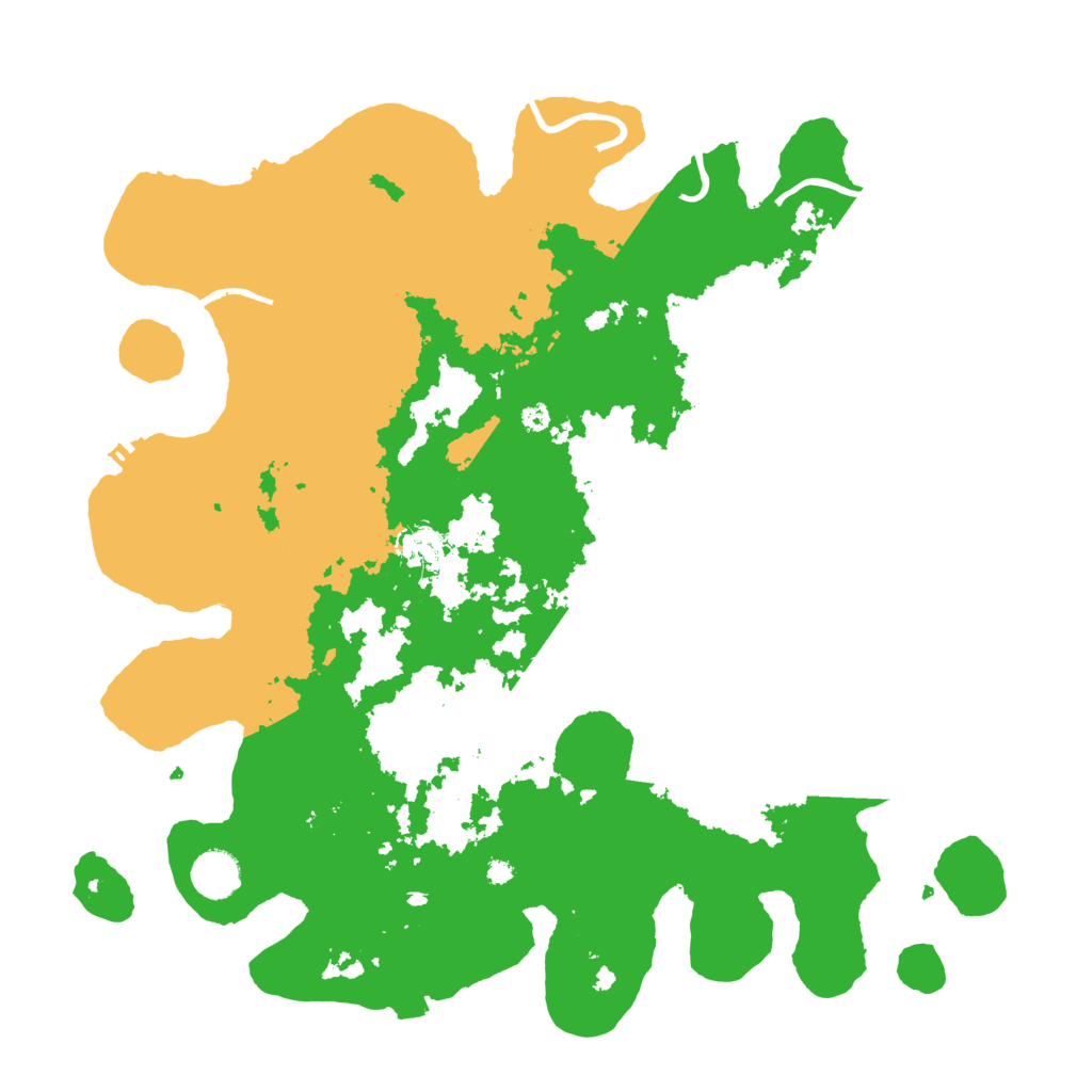 Biome Rust Map: Procedural Map, Size: 3950, Seed: 1844968