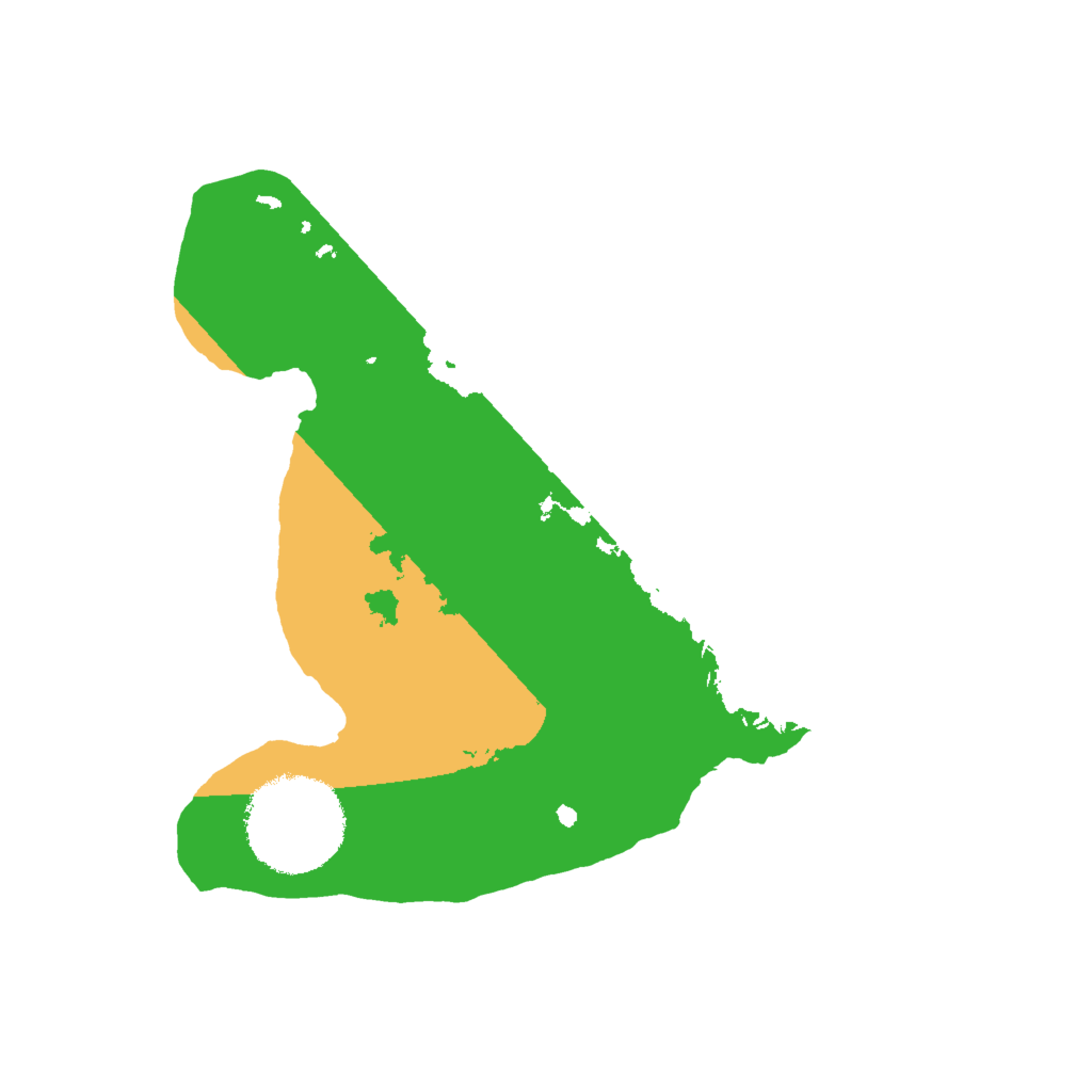 Biome Rust Map: Barren, Size: 2000, Seed: 5000