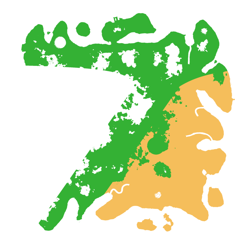 Biome Rust Map: Procedural Map, Size: 3800, Seed: 996453303
