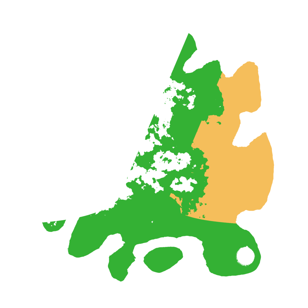 Biome Rust Map: Barren, Size: 3000, Seed: 1040044123