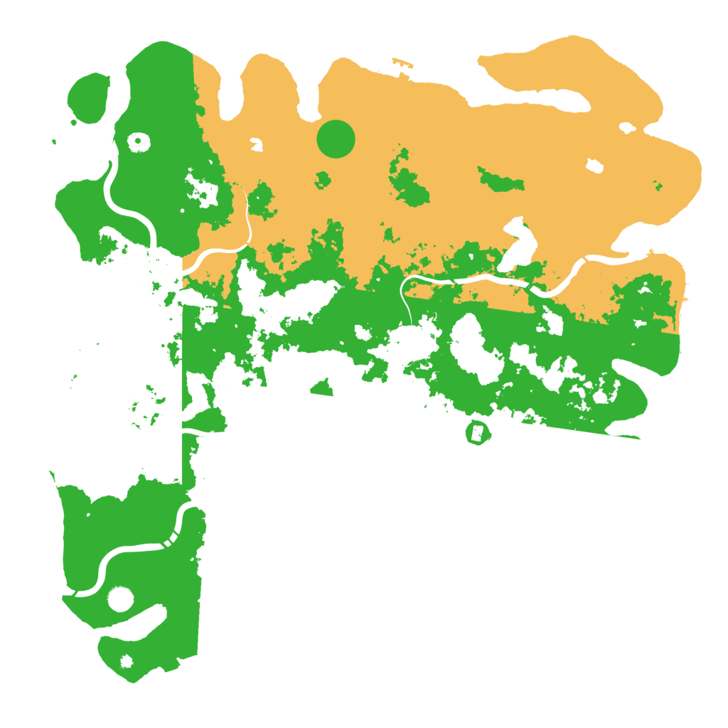 Biome Rust Map: Procedural Map, Size: 5000, Seed: 1485820925