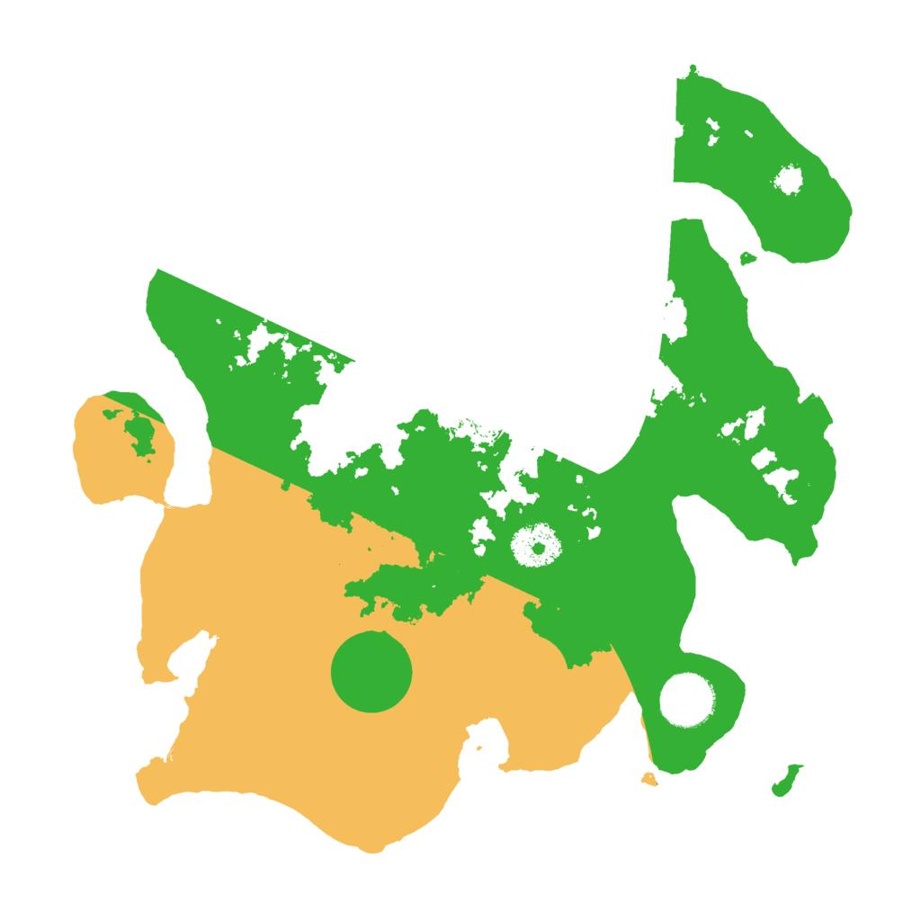 Biome Rust Map: Procedural Map, Size: 3000, Seed: 78546