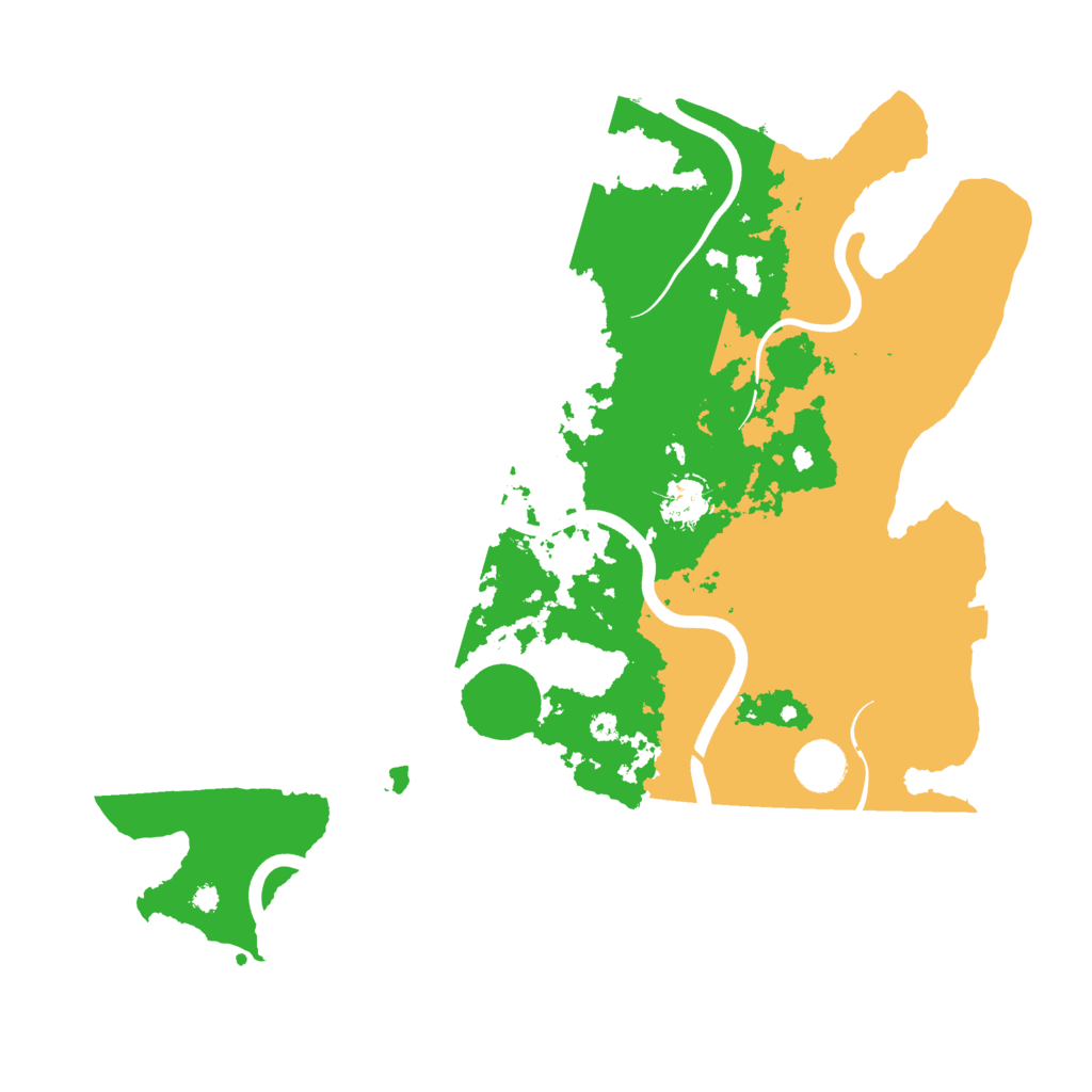 Biome Rust Map: Procedural Map, Size: 3800, Seed: 935777750