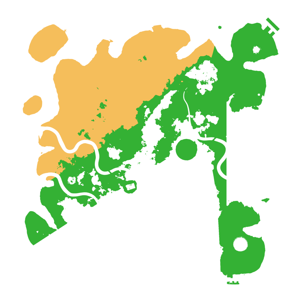 Biome Rust Map: Procedural Map, Size: 3750, Seed: 48574217