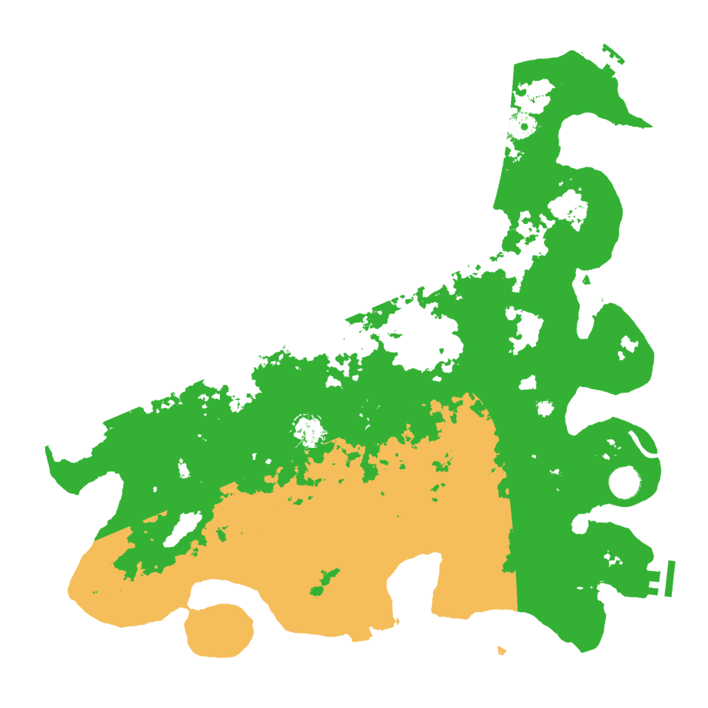 Biome Rust Map: Procedural Map, Size: 3950, Seed: 58136674