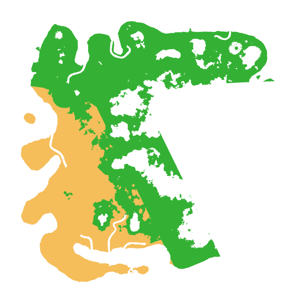 Biome Rust Map: Procedural Map, Size: 3650, Seed: 41196663