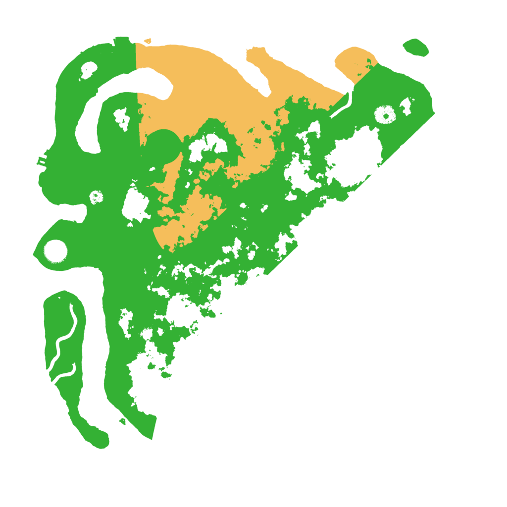 Biome Rust Map: Procedural Map, Size: 3850, Seed: 48181506