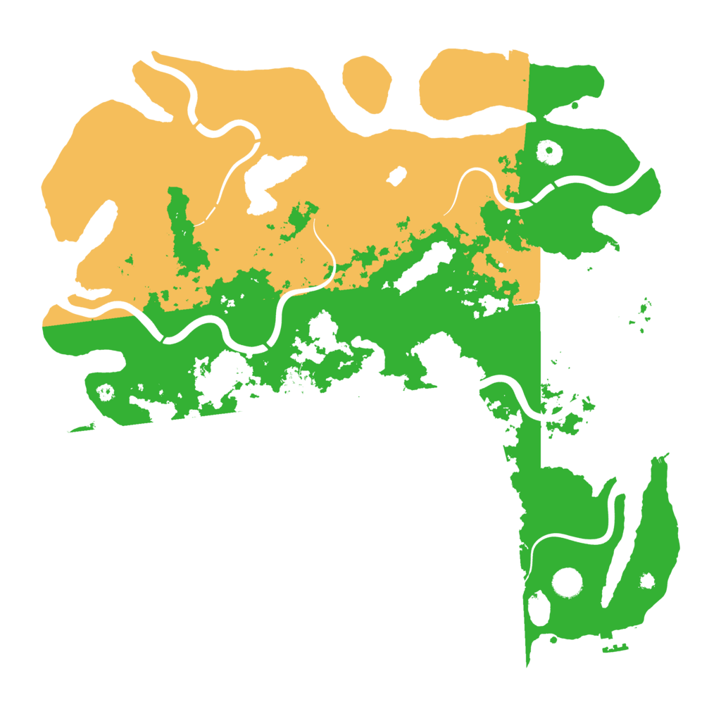 Biome Rust Map: Procedural Map, Size: 4250, Seed: 18319680