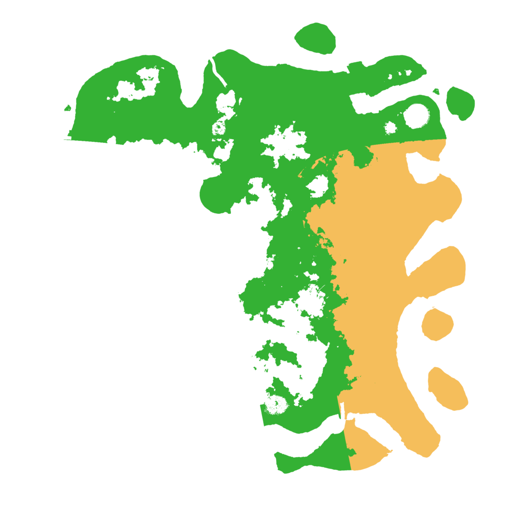 Biome Rust Map: Procedural Map, Size: 3850, Seed: 84031100