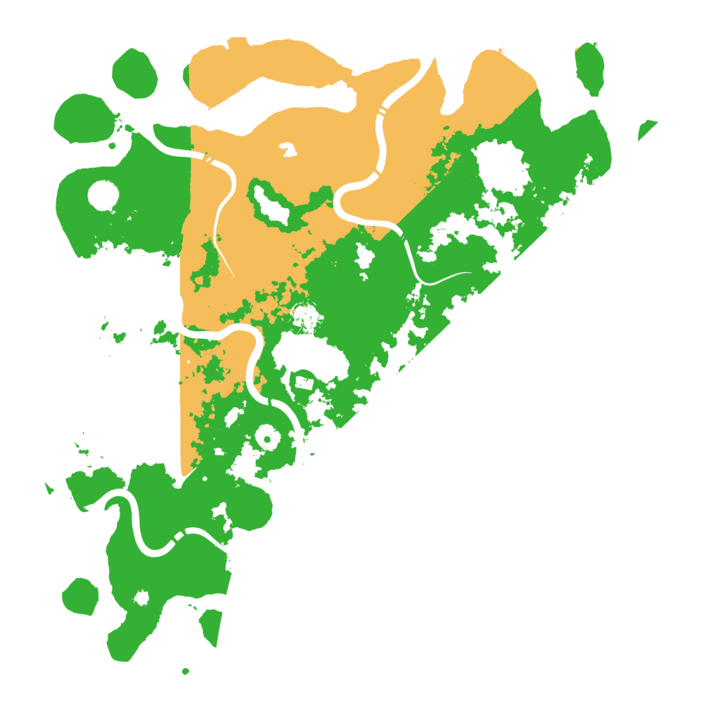 Biome Rust Map: Procedural Map, Size: 4300, Seed: 14285675