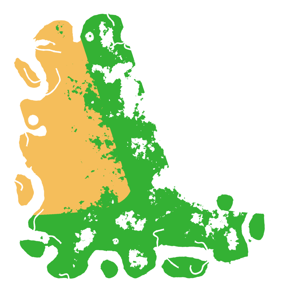 Biome Rust Map: Procedural Map, Size: 5000, Seed: 111574723