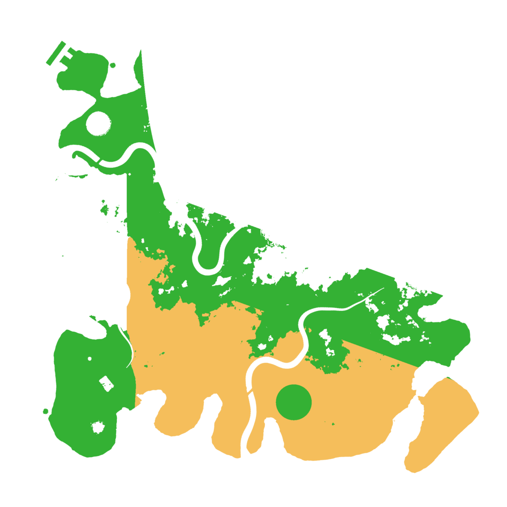 Biome Rust Map: Procedural Map, Size: 3750, Seed: 41837873