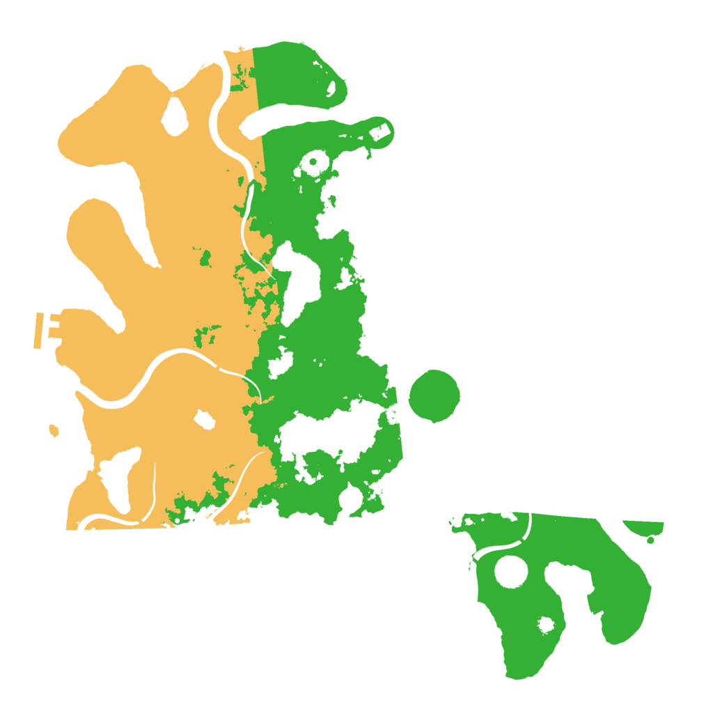 Biome Rust Map: Procedural Map, Size: 4000, Seed: 65728540